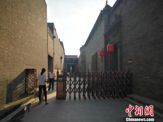 乔家大院景区。 杨杰英 摄