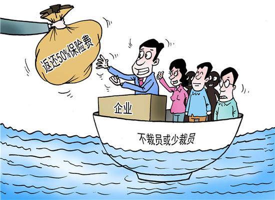 江苏不裁员、少裁员企业 失业保险费可返还一半