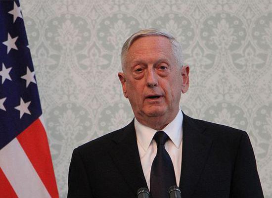 特朗普:国防部长马蒂斯将于明年2月离职