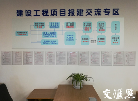 扬州经济技术开发区行政审批局的交流区