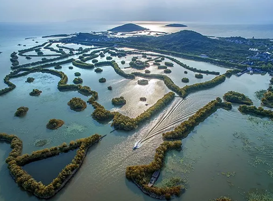 江苏苏州,太湖三山岛