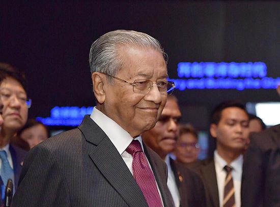 马哈蒂尔再度执政后首访华 就马航MH370事件表态