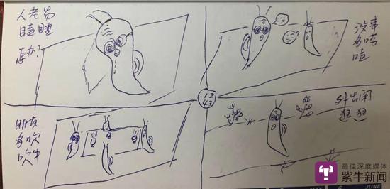林海平画四格漫画