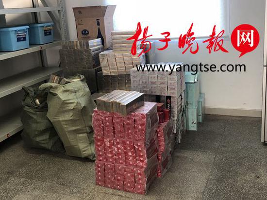 男子私自倒卖香烟 途经扬中意外被查涉案20余万元