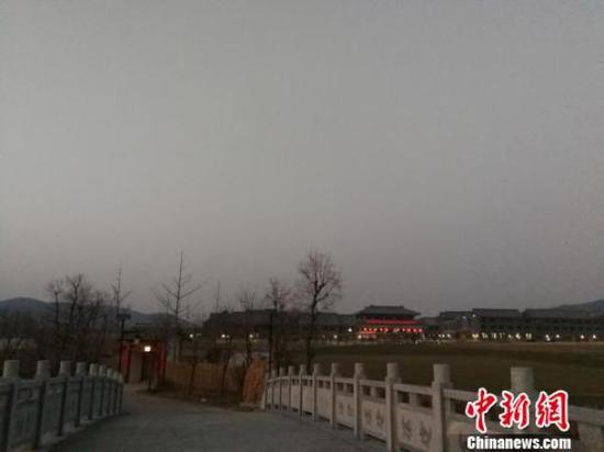 傍晚的“华夏学宫”。