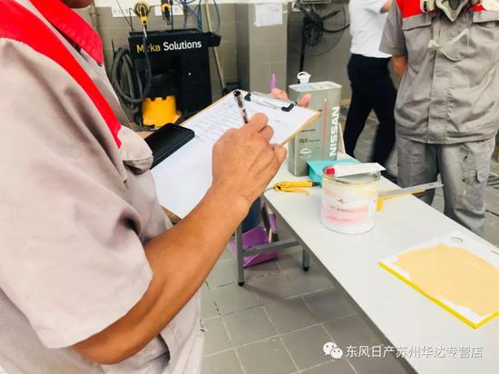 东风日产第14届售后服务技能大赛