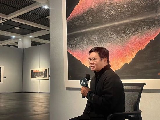 中央美院中国画学院院长 、二级教授丘挺先生致观展感言