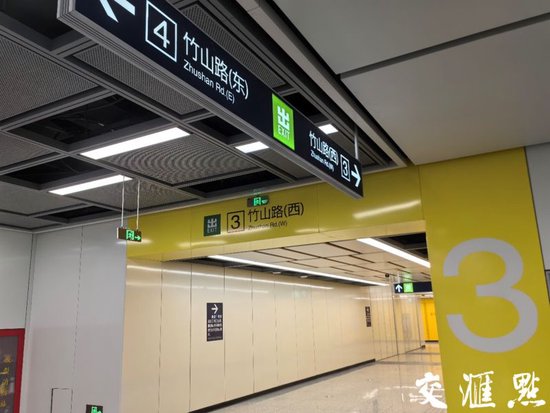 南京地铁5号线开通在即，这个站临时采用站外换乘