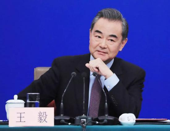 中国外长王毅