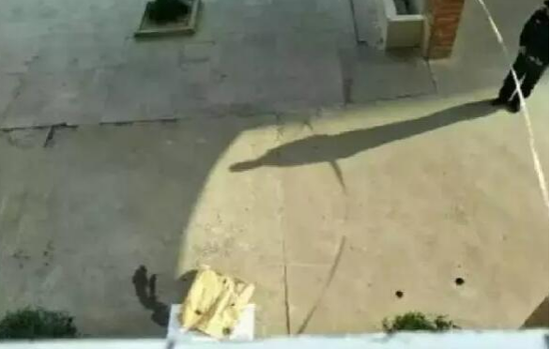 跳楼现场