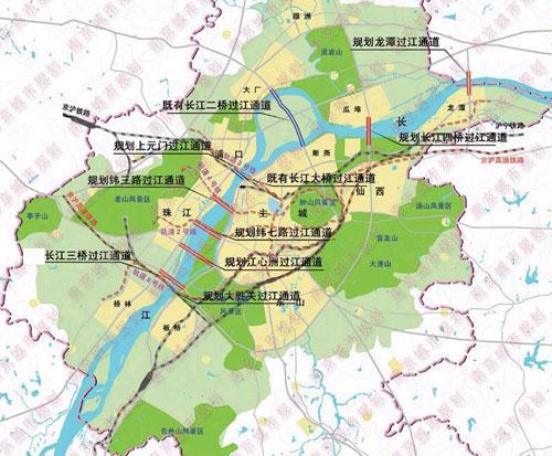 南京过江通道建设全面提速 有望实现每年开建