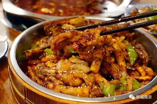 鸭掌干锅自制A4菜谱纸图片