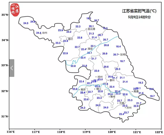 天！等待着江苏人的不仅是雨水 还有创新高的气温