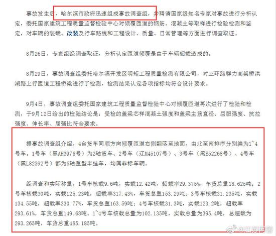 江苏网警：“四车总重400余吨压垮无锡高架桥”系谣言