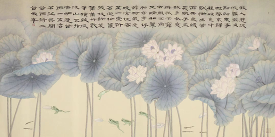 纪太年 《谷雨》 (246cmx126cm 约28平尺)
