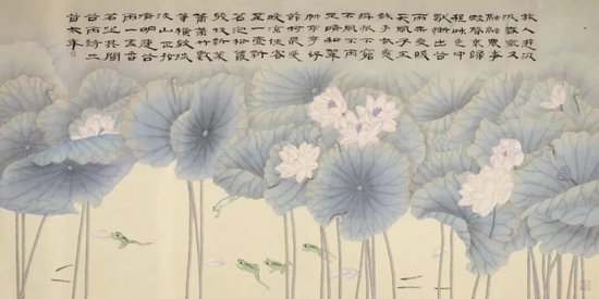 《谷雨（一）》126cmx246cm