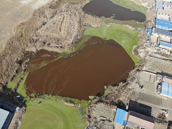 河北被曝多处异常坑塘 环境局：已成立工作组