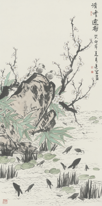 王连宏  清香远布  67cm×135cm