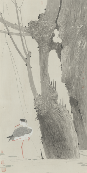 张晓彦  沐春风  66cm×130cm