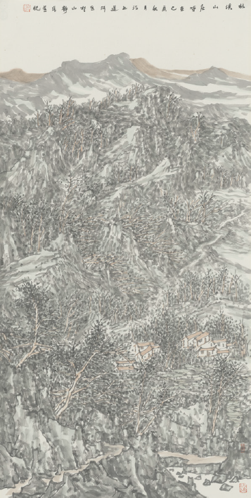 张运河 林溪山庄  69cm×137cm