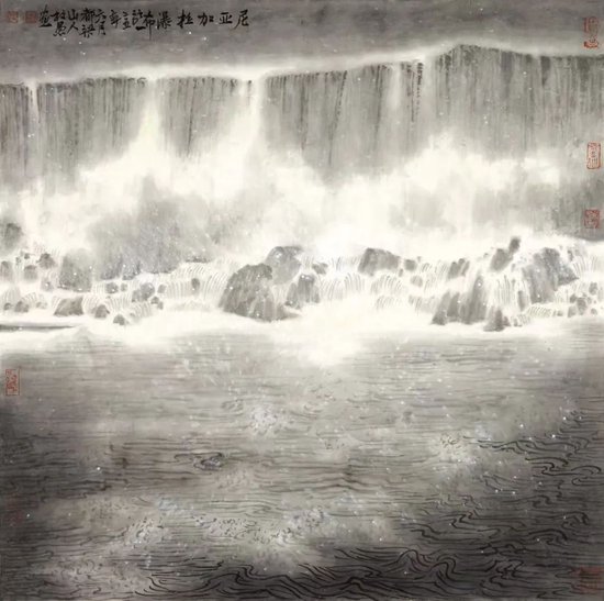 《尼亚加拉瀑布一》 杜愚