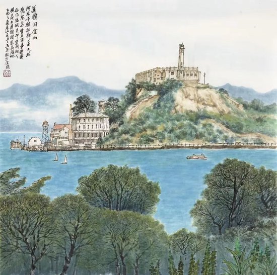 《美国旧金山阿尔卡特拉斯岛》 王平