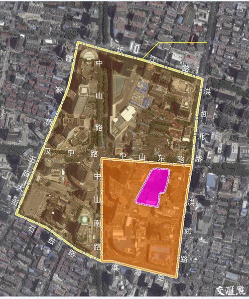 南京新街口“沉睡”11年地块规划建设该商圈第一高楼