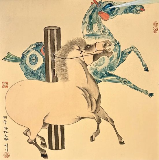 梁礼清《时代之轴》