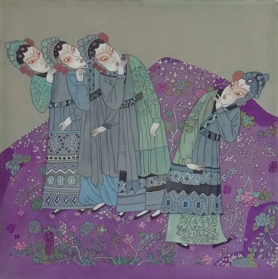 《紫陌春色》林宜耕 &nbsp;福建师范大学美术学院教授