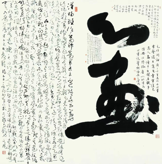张其凤 《心画》 (124cmx124cm 约14平尺)
