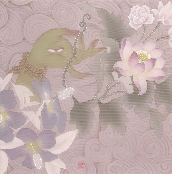 张学枚《信手拈花》