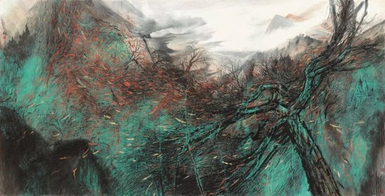 作者:崔见(现代金陵山水画名家)