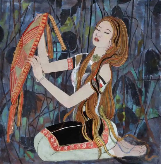 《荷风送香》刘玉梅 &nbsp;江苏省中国画学会理事