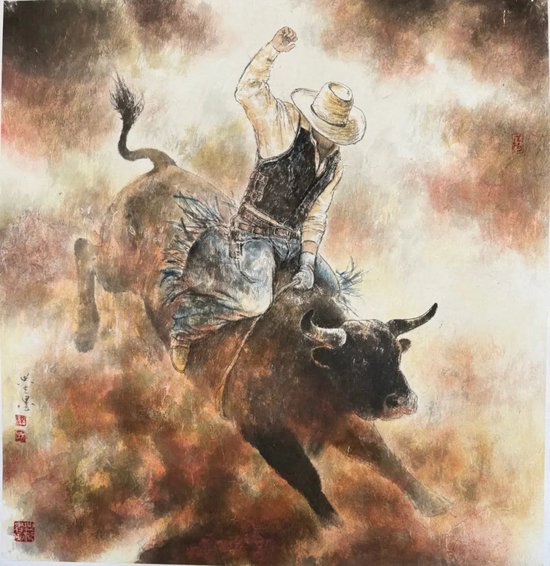 《尘与火牛仔之舞》 陈兴杰