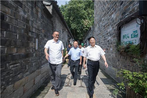 中央统战部调研组来宁调研
