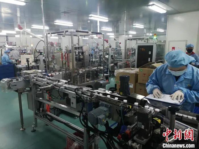 资料图:某企业生产车间复工复产。 刘曼 摄