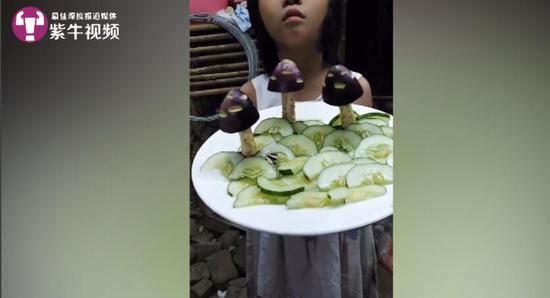 6岁娃切菜摆盘攒了40万粉丝 大家看她的直播都哭了