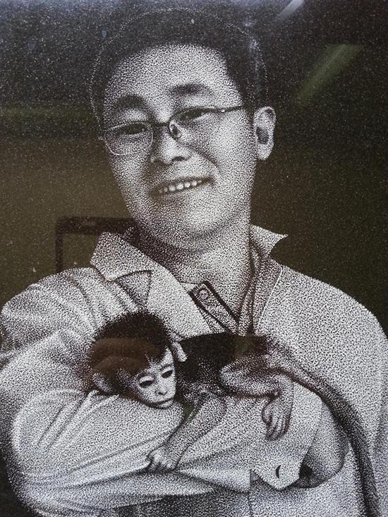 孙强和试管猴 资料照