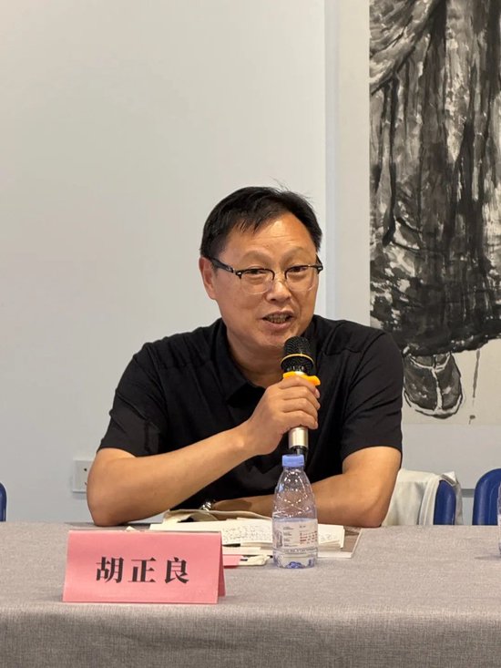 江苏省中国画学会理事胡正良发言