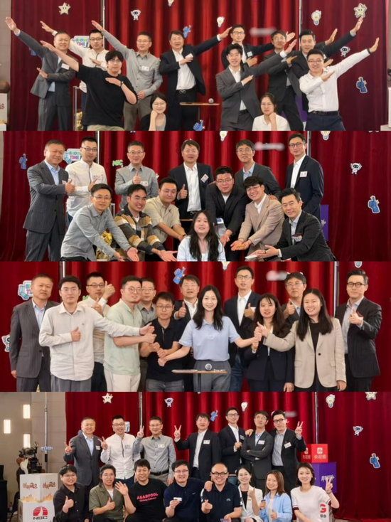 （节目海选阶段部分合影）