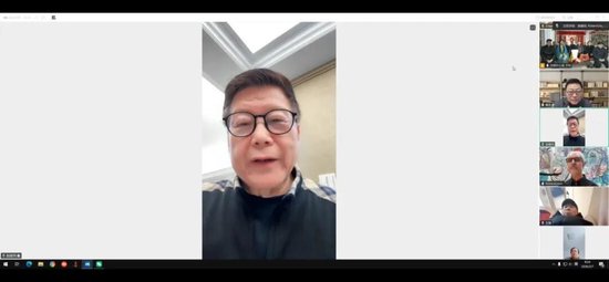 中国画学会（美国）会长赵建民致辞