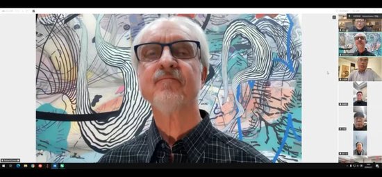 艾比林基督大学艺术与设计系主任、教授罗伯特·格林致辞