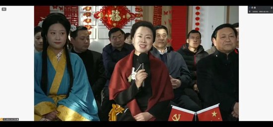 沛县文联党组书记、主席李雨航介绍活动主旨，向艺术家朋友致以新春祝福