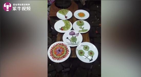 6岁娃切菜摆盘攒了40万粉丝 大家看她的直播都哭了