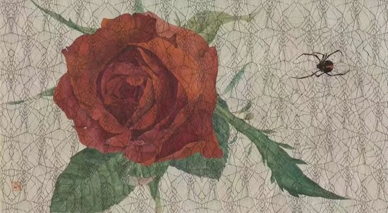 《蕾丝累丝》96cm×178cm&nbsp;喻慧 &nbsp;江苏省中国画学会学术委员会委员