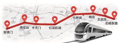 10号线二期走向图 制图 张翠莲
