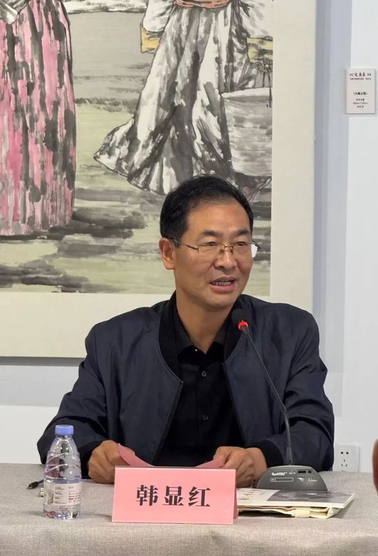 江苏省中国画学会常务副会长韩显红致辞