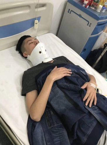 惊！南昌小伙在健身房健身 居然被砸成脑震荡