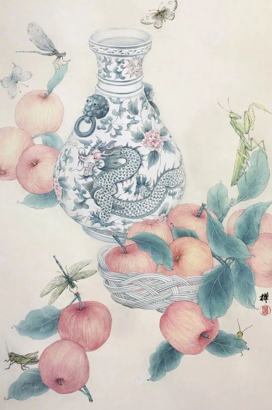 《清韵芳华》阎桦 &nbsp;江苏省中国画学会理事