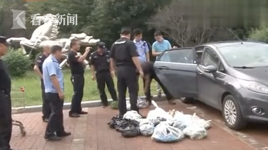 男子凌晨偷620斤菜 自己也不知道要吃到哪一天